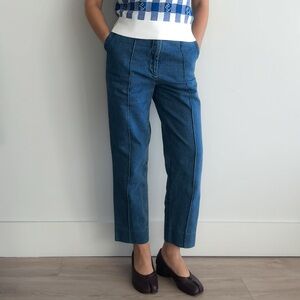 Sandro Blue Denim Pants